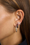 Single Take A Bow Stud Silver