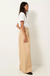 Rivera Pleated Trousers Jonc