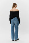 Sawa Offshoulder Sweater Black
