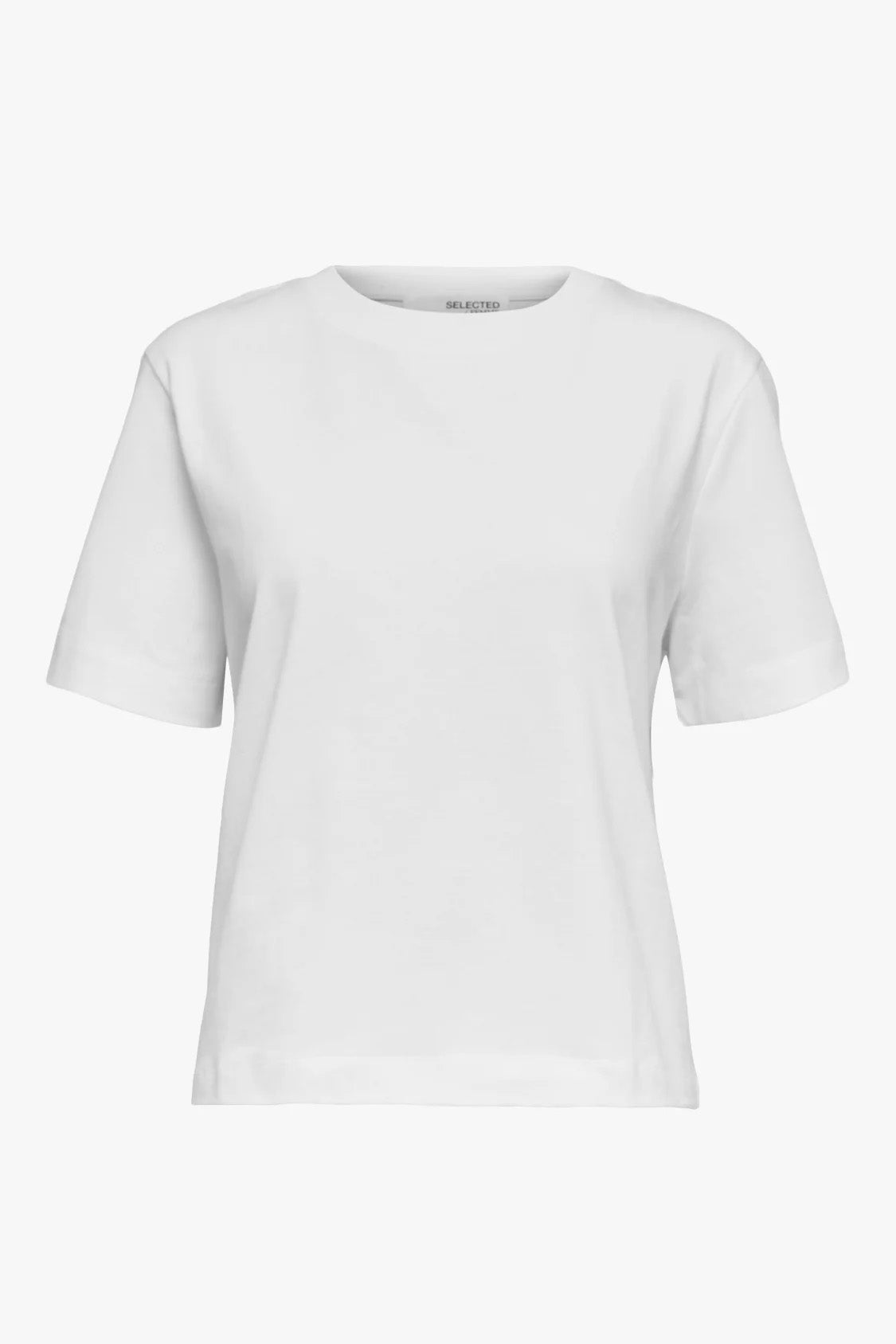 Essential SS Boxy Tee White