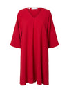 Amida Short Dress Red Checks