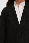 Laima Wool Coat Black Melange