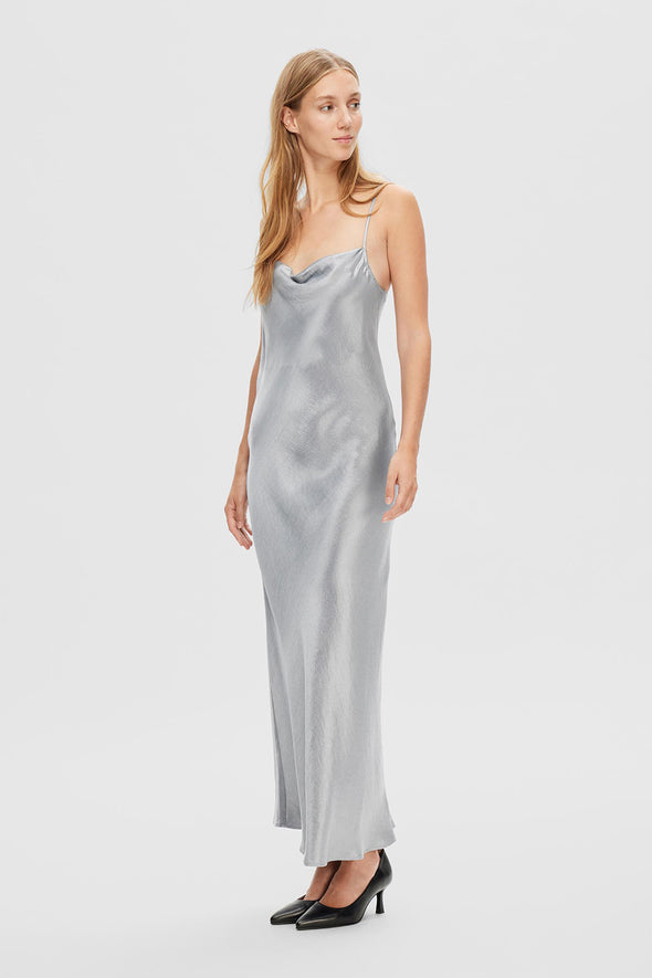 Silva Strap Dress Silver
