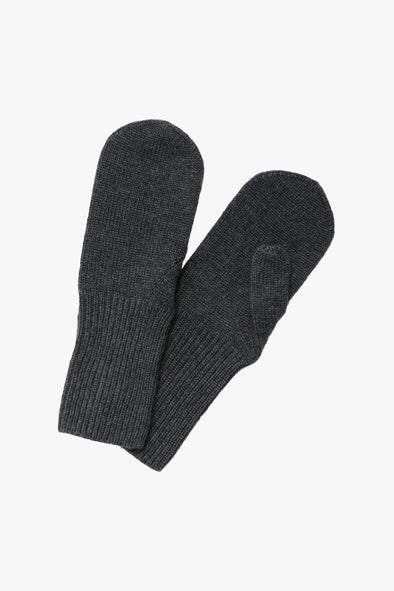 Lea Wool Mittens Volcanic Ash