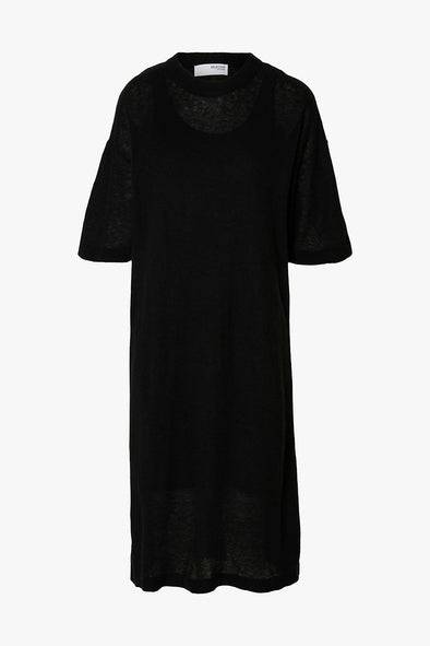 Shirley Knit Dress Black