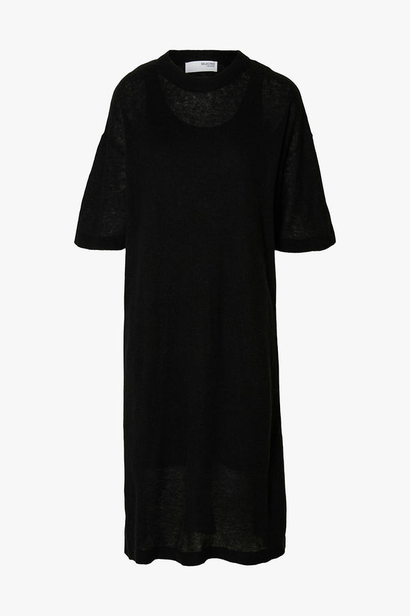 Shirley Knit Dress Black