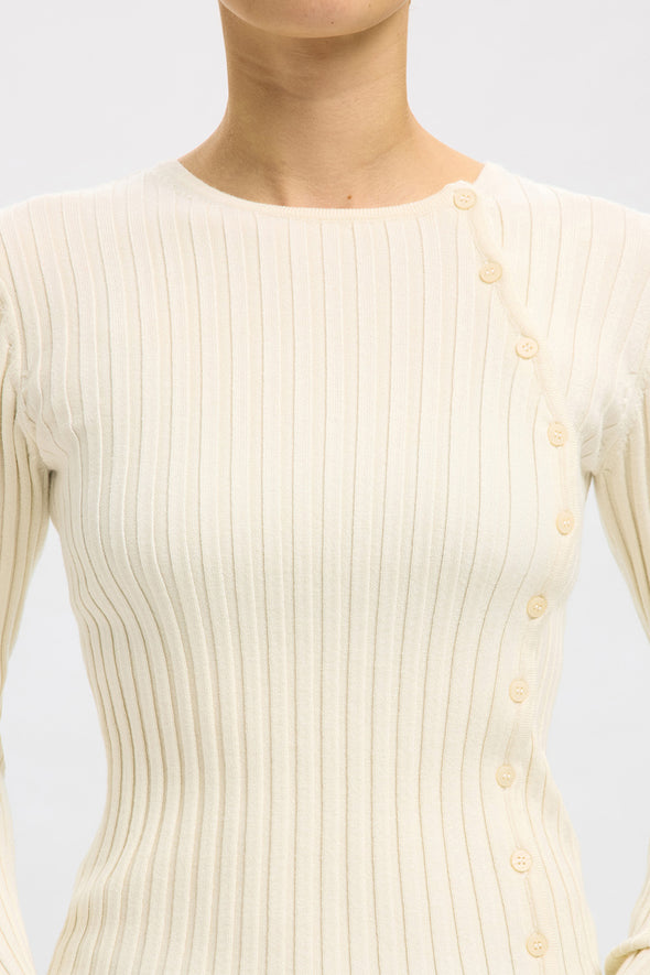 Helen Button Top Birch