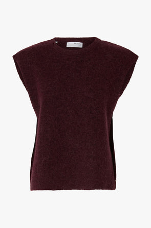 Lulu Knit Vest Fig