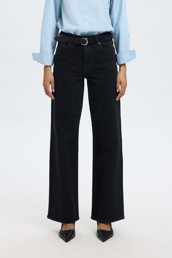 Bea Kori Wide Denim Black