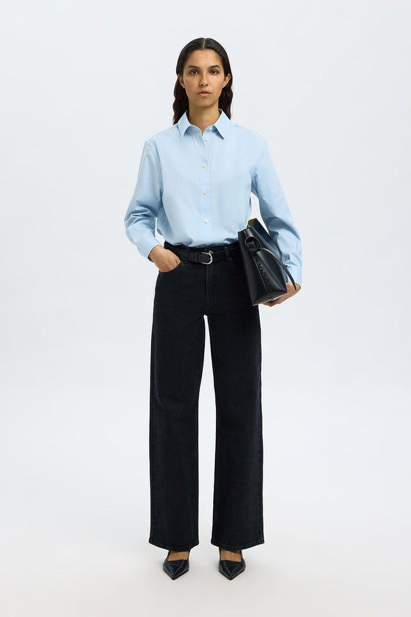 Bea Kori Wide Denim Black