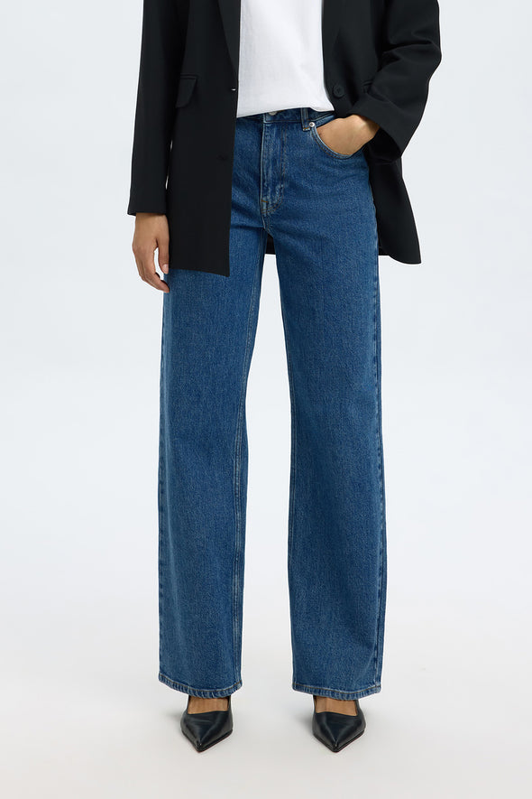 Bea Kori Wide Denim Medium Blue