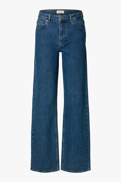 Bea Kori Wide Denim Medium Blue