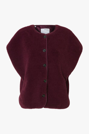 Milla Teddy Vest Fig