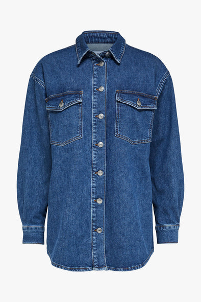 Naomi Oversized Denim Shirt