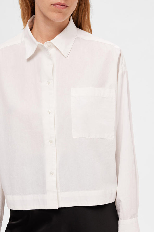 Astha Cropped Shirt