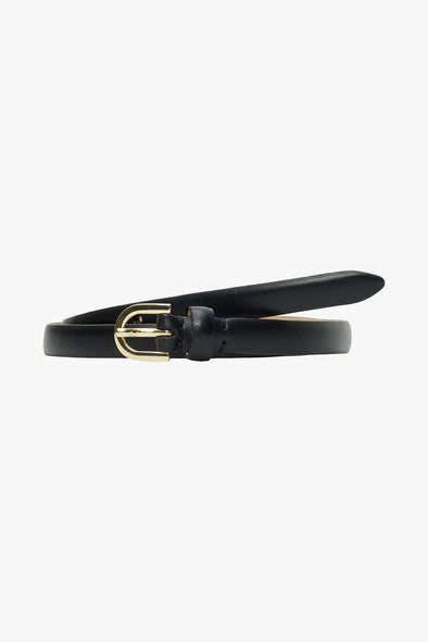 Barba Slim Leather Belt