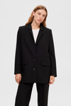 Rita Relaxed Blazer Black