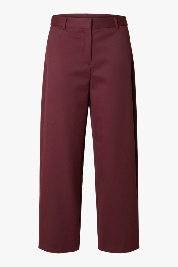 Hedi Barrel Trousers Zinfandel