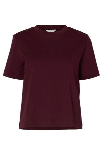 Essential SS Boxy Tee Fig