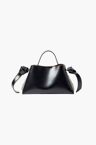 Stella Mini Leather Bag Black