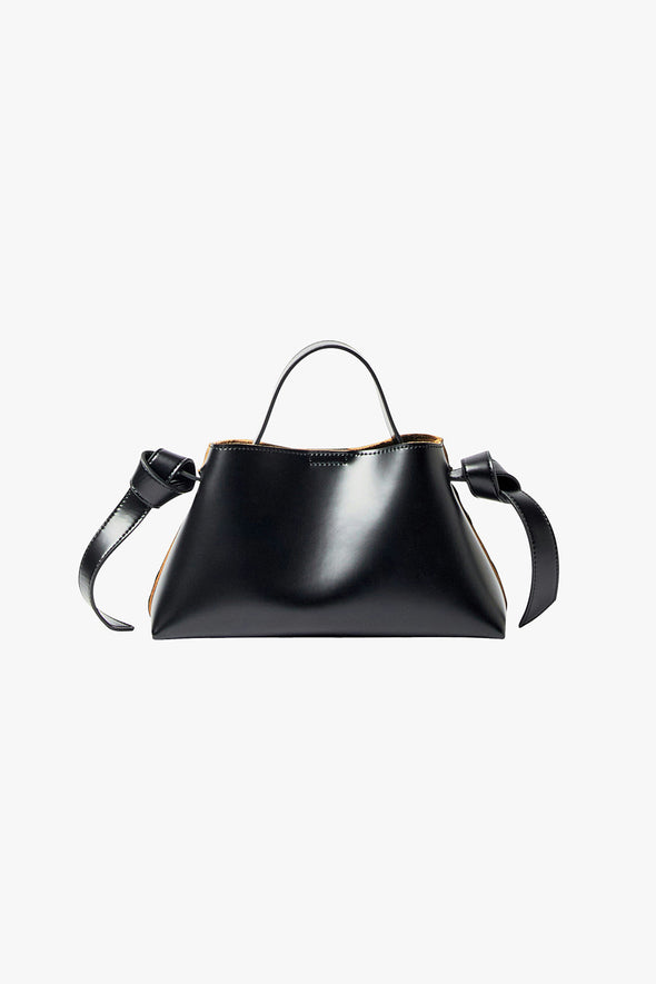 Stella Mini Leather Bag Black