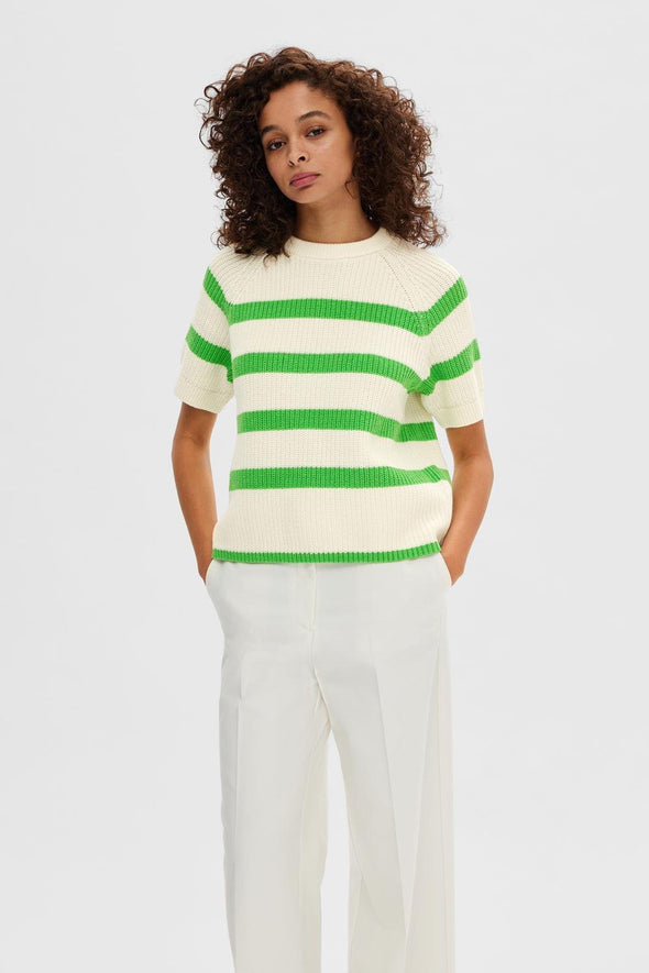 Bloomie Short Sleeve Knit Green