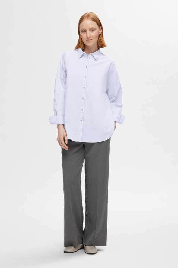 Nova Oxford Shirt White Sky