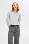 Essential LS Boxy Tee Light Grey