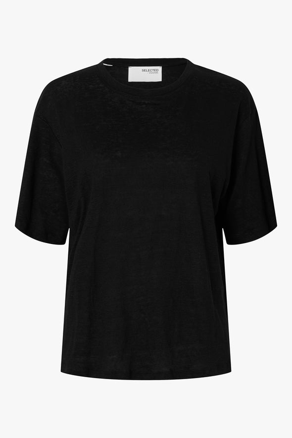 Vilja Linen Tee Black