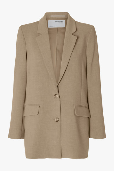 Rita Relaxed Blazer Camel