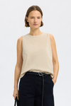 Essential Boxy Tank Top Birch