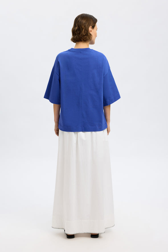 Colwoman Oversized Tee Dazzling Blue
