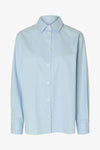 Ester Relaxed Shirt Cashmere Blue