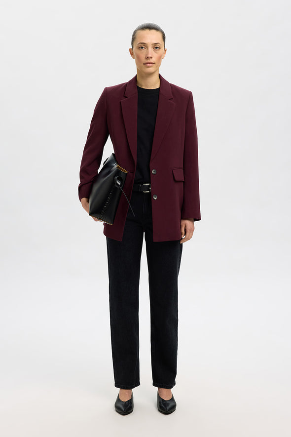 Rita Relaxed Blazer Fig