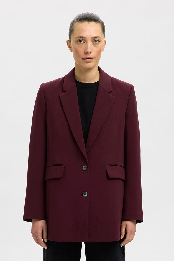 Rita Relaxed Blazer Fig