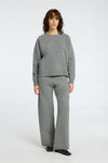 Nukki Knit Dark Grey Melange