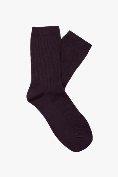 Mel Socks Plum