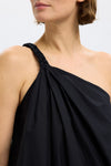 Esther Short Braided Dress Black