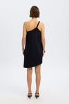 Esther Short Braided Dress Black