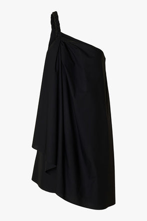 Esther Short Braided Dress Black