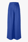 Lyra HW Wide Linen Pants Dazzling Blue