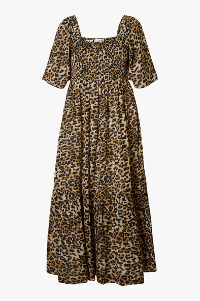 Dora Ankle Dress Leopard