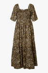 Dora Ankle Dress Leopard