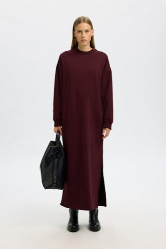 Gia LS Ankle Dress Fig