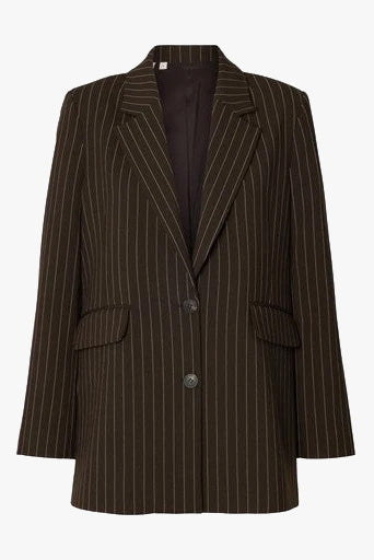 Rita Relaxed Blazer Pinstripe Delicioso