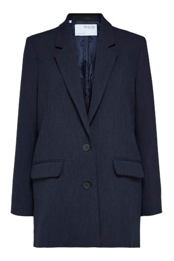 Rita Relaxed Blazer Dark Sapphire
