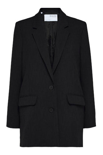Rita Relaxed Blazer Black