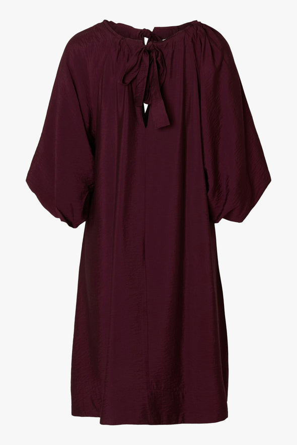 Yvette Relaxed Short Dress Fig