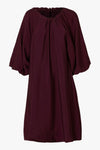 Yvette Relaxed Short Dress Fig