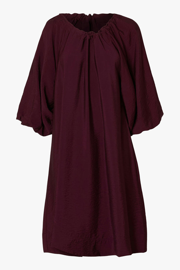Yvette Relaxed Short Dress Fig